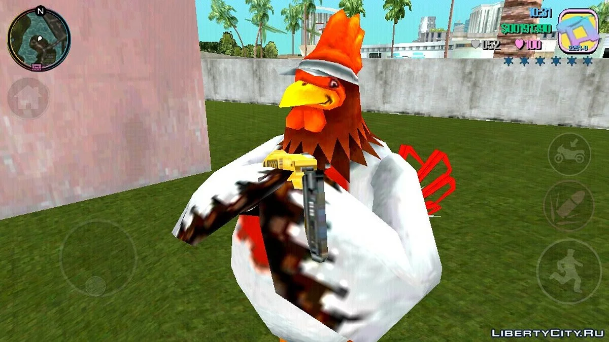Cloueuse pour GTA VC / GTA Vice City (iOS, Android)