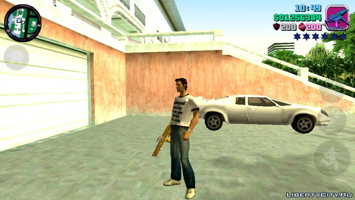 GTA 5 Combat PDW (тільки DFF) / GTA Vice City (iOS, Android)