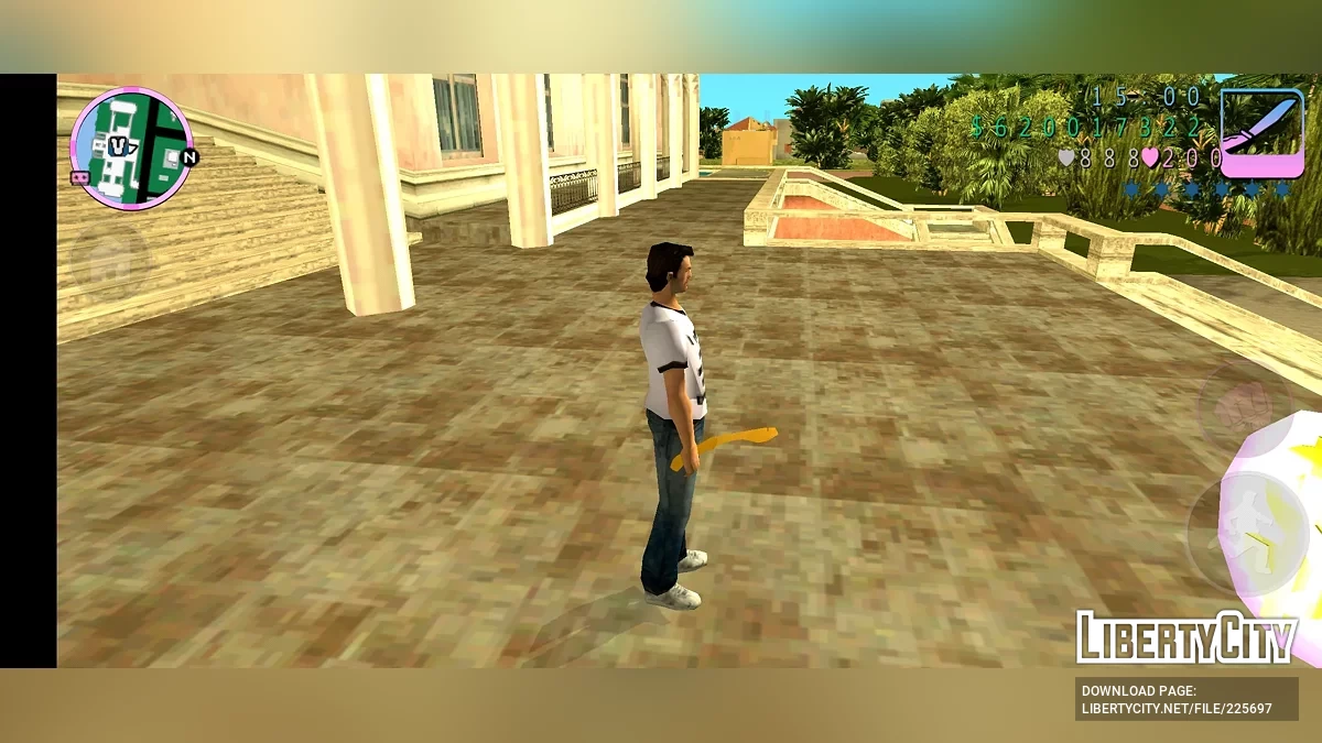 Золотий Непальський Кукрі CF / GTA Vice City (iOS, Android)