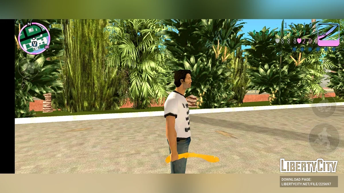 Золотий Непальський Кукрі CF / GTA Vice City (iOS, Android)