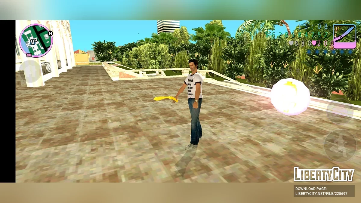 Золотий Непальський Кукрі CF / GTA Vice City (iOS, Android)