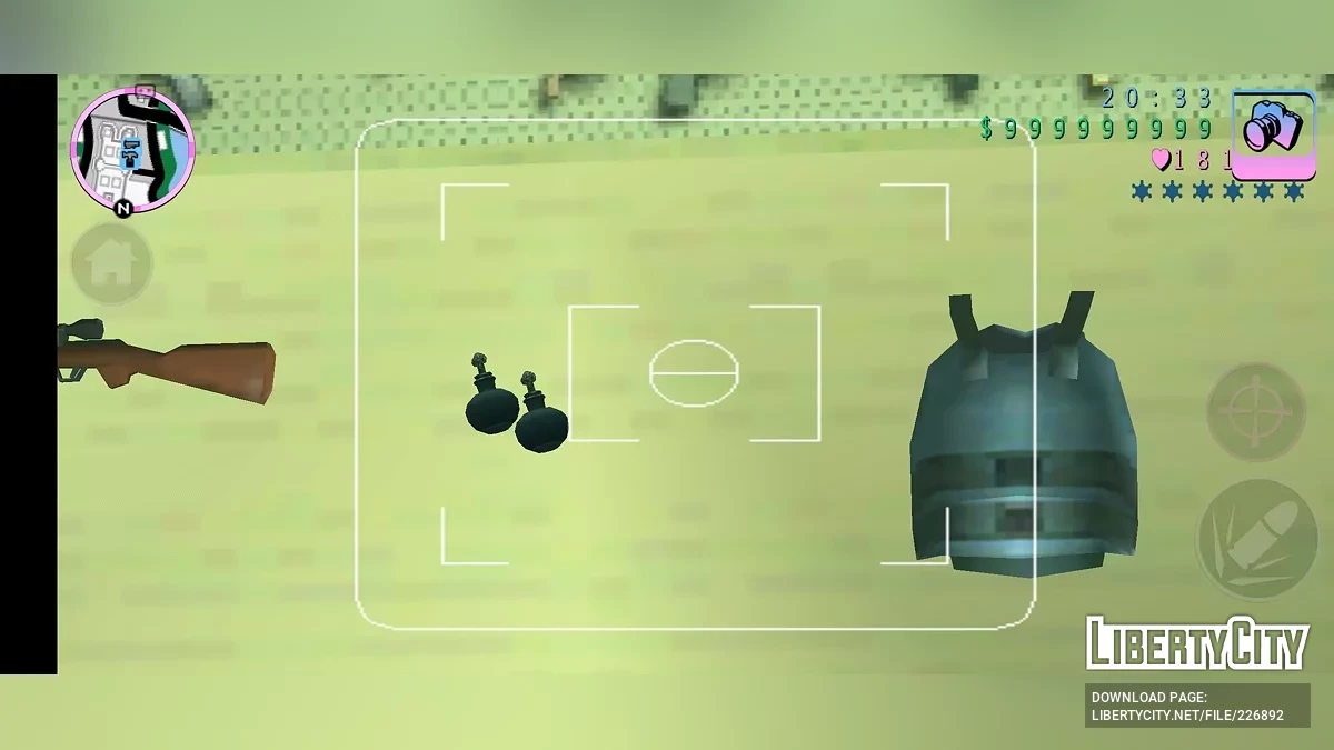 Свята ручна граната / GTA Vice City (iOS, Android)