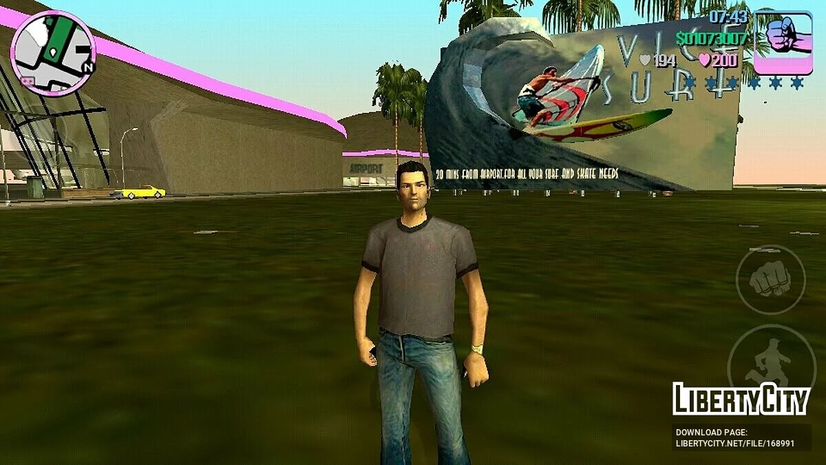 Томмі з катсцени / GTA Vice City (iOS, Android)