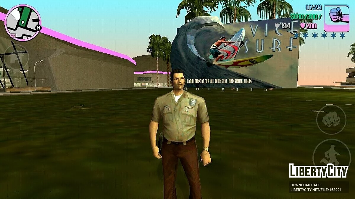Томмі з катсцени / GTA Vice City (iOS, Android)