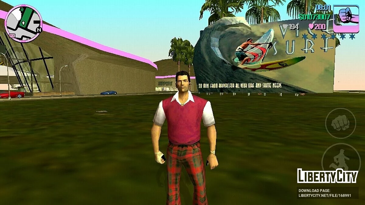 Томмі з катсцени / GTA Vice City (iOS, Android)
