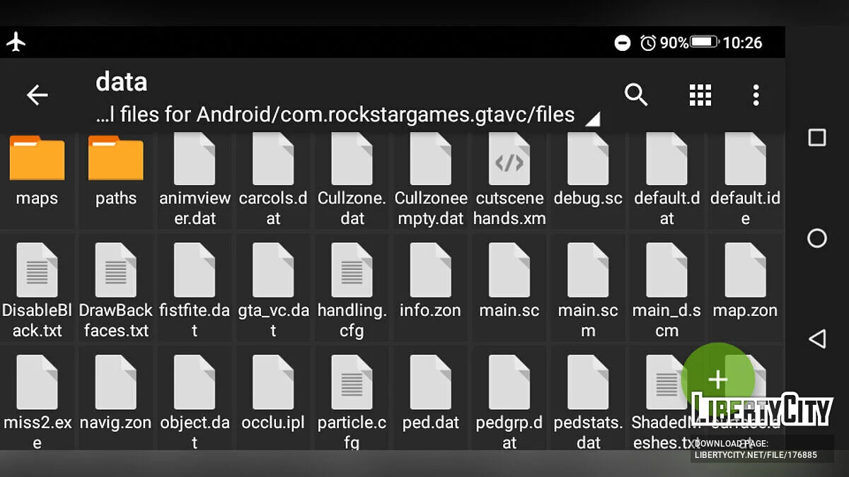 Original backup files / GTA Vice City (iOS, Android)
