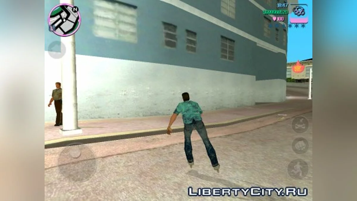 وحدة التزلج على العجلات / GTA Vice City (iOS, Android)