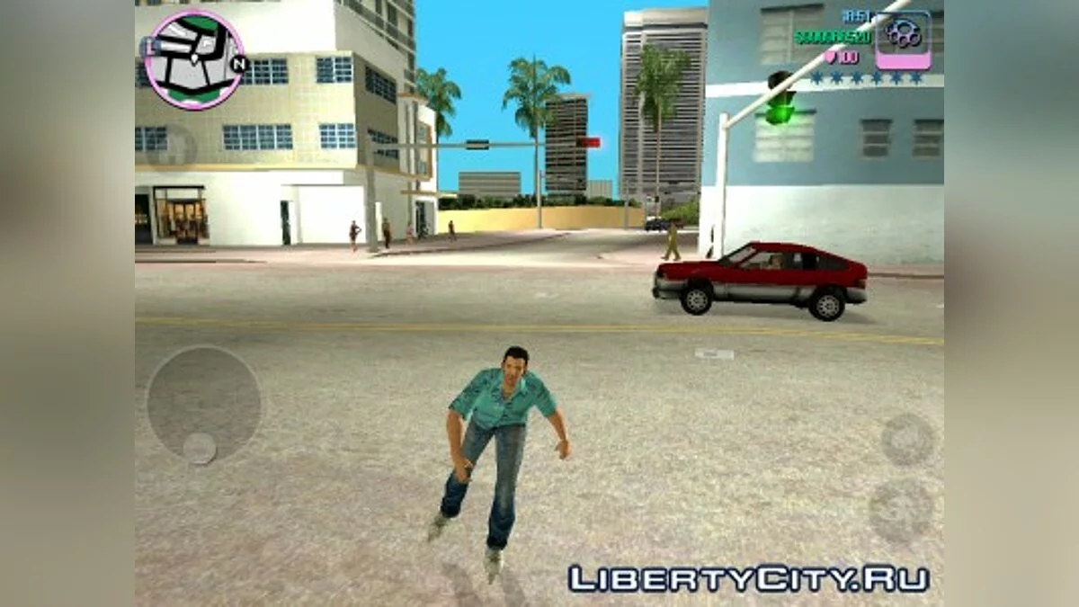 وحدة التزلج على العجلات / GTA Vice City (iOS, Android)