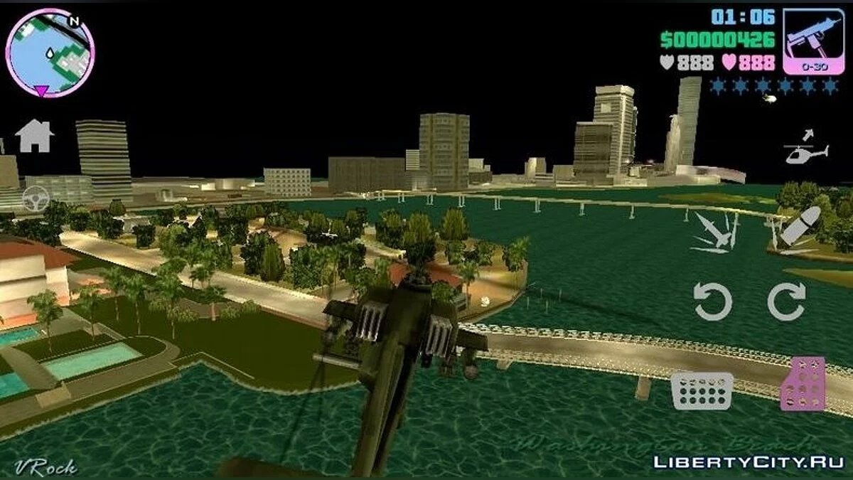 أزرار بدون إطار / GTA Vice City (iOS, Android)