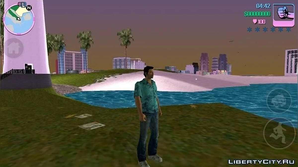 توقيت من GTA LCS (PSP) / GTA Vice City (iOS, Android)
