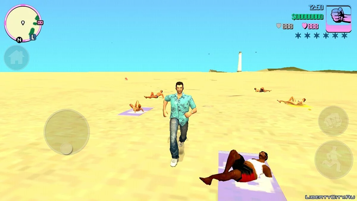 Animasi dari GTA 5 / GTA Vice City (iOS, Android)
