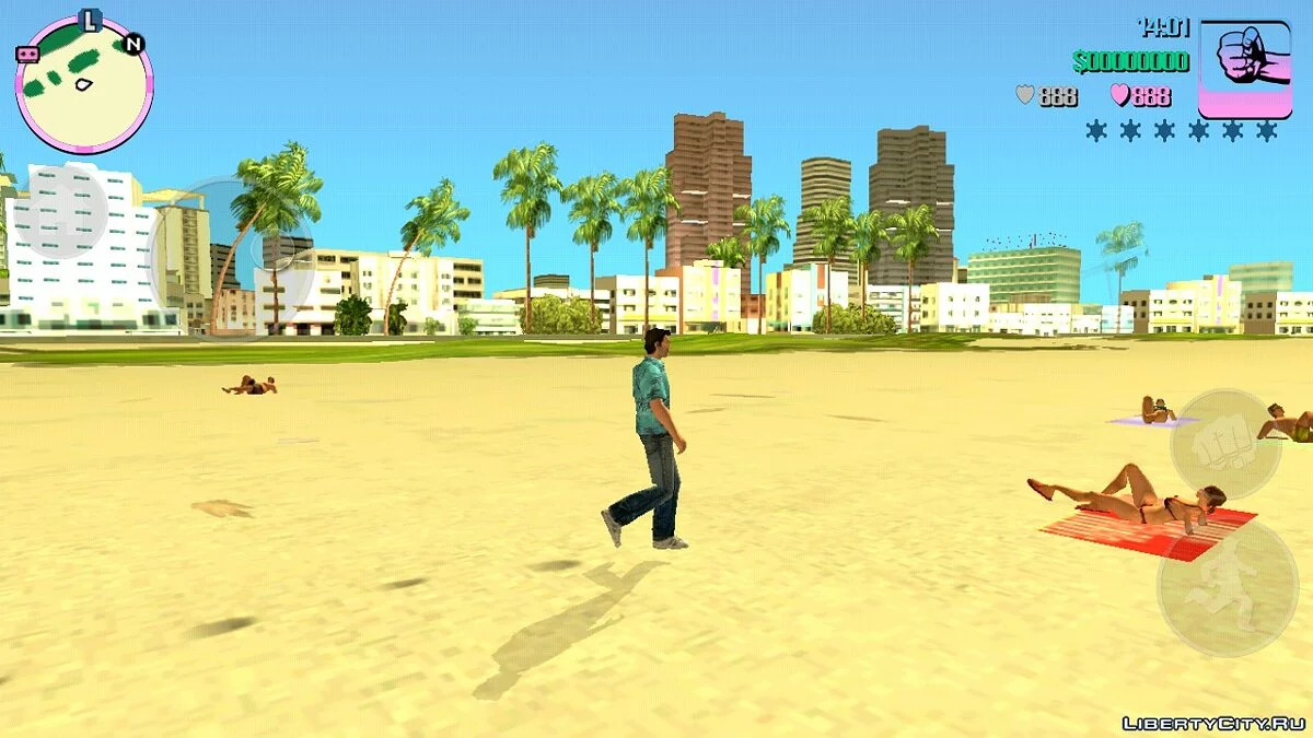Animasi dari GTA 5 / GTA Vice City (iOS, Android)