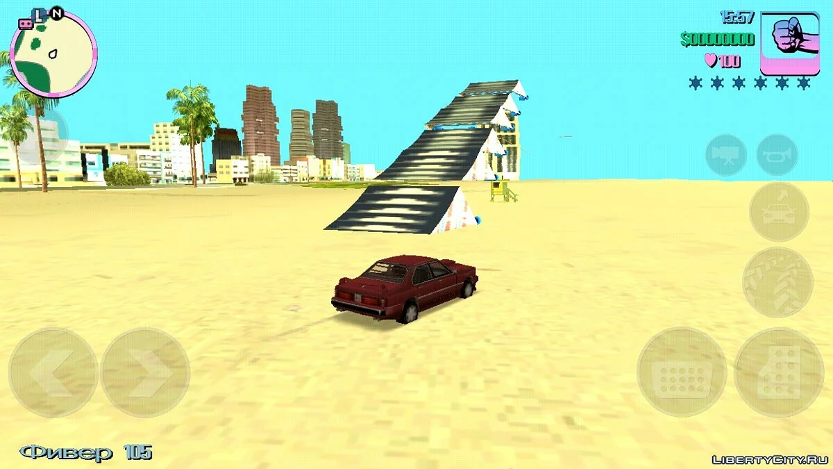 ساحة الحيل / GTA Vice City (iOS, Android)