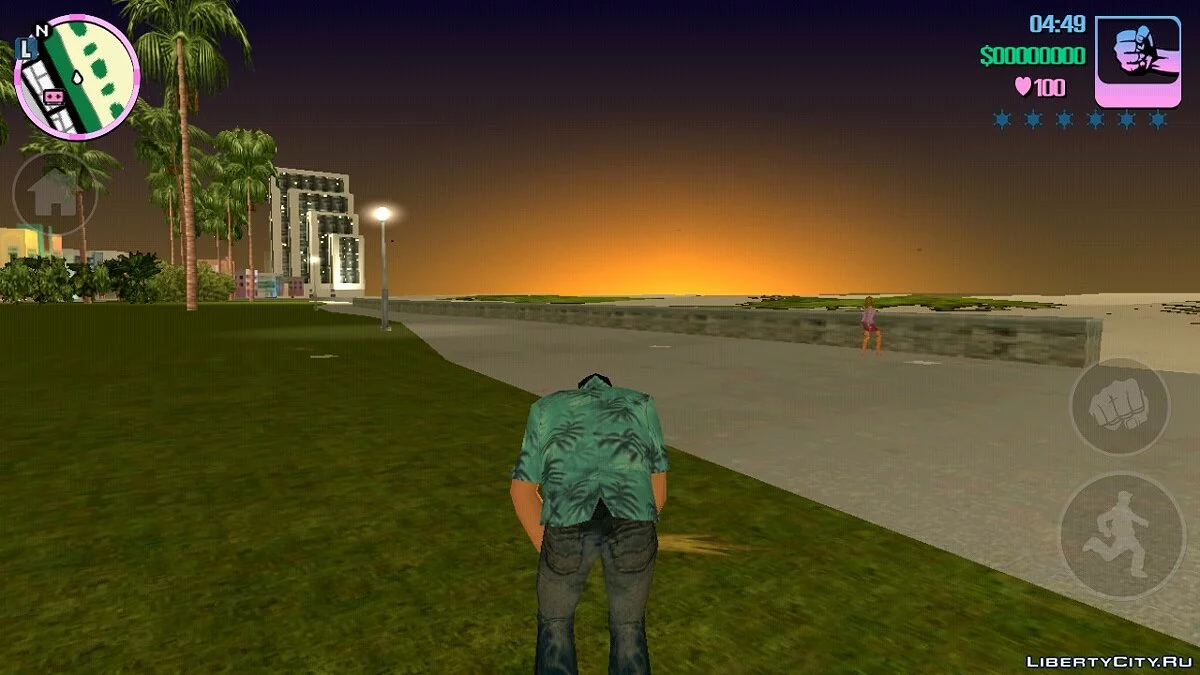 تعديل تايمسايك الواقعي / GTA Vice City (iOS, Android)