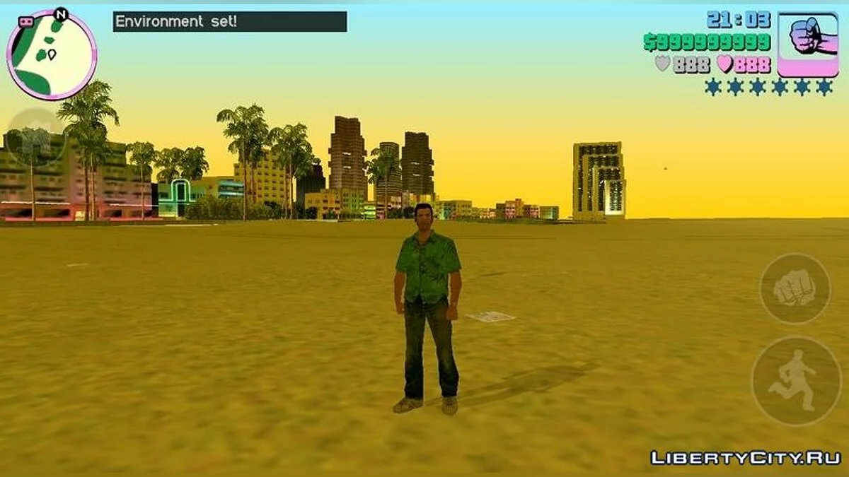 Timecyc dari GTA Vice City Stories / GTA Vice City (iOS, Android)