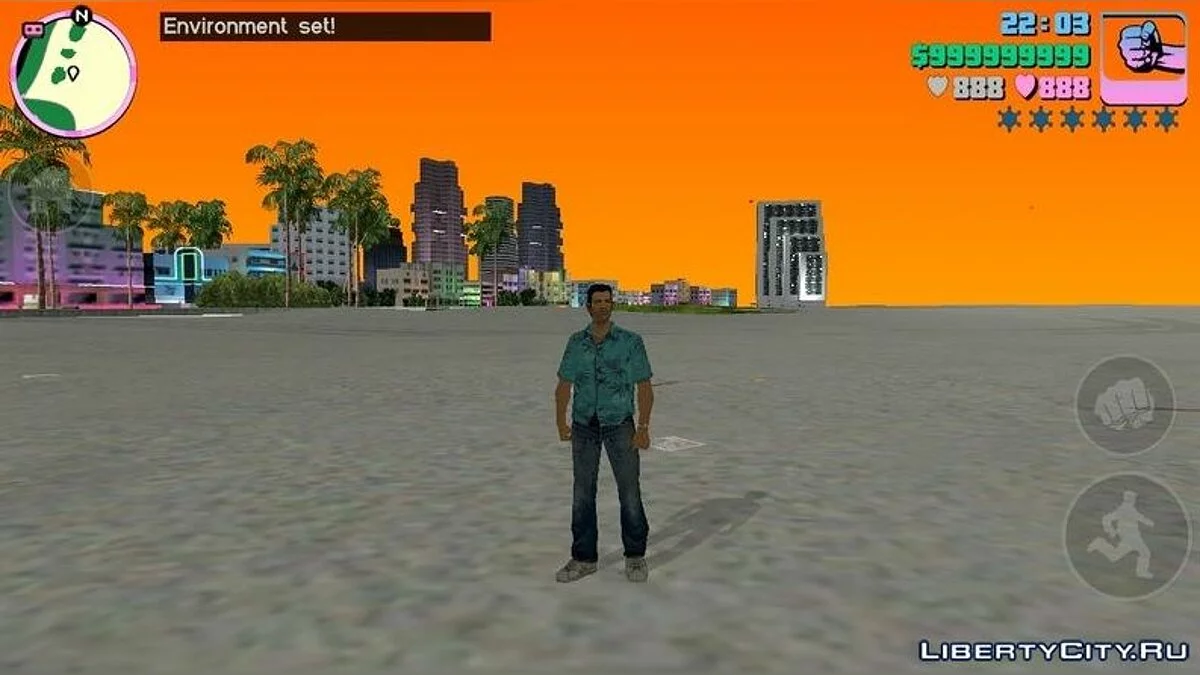 Timecyc dari GTA Vice City Stories / GTA Vice City (iOS, Android)