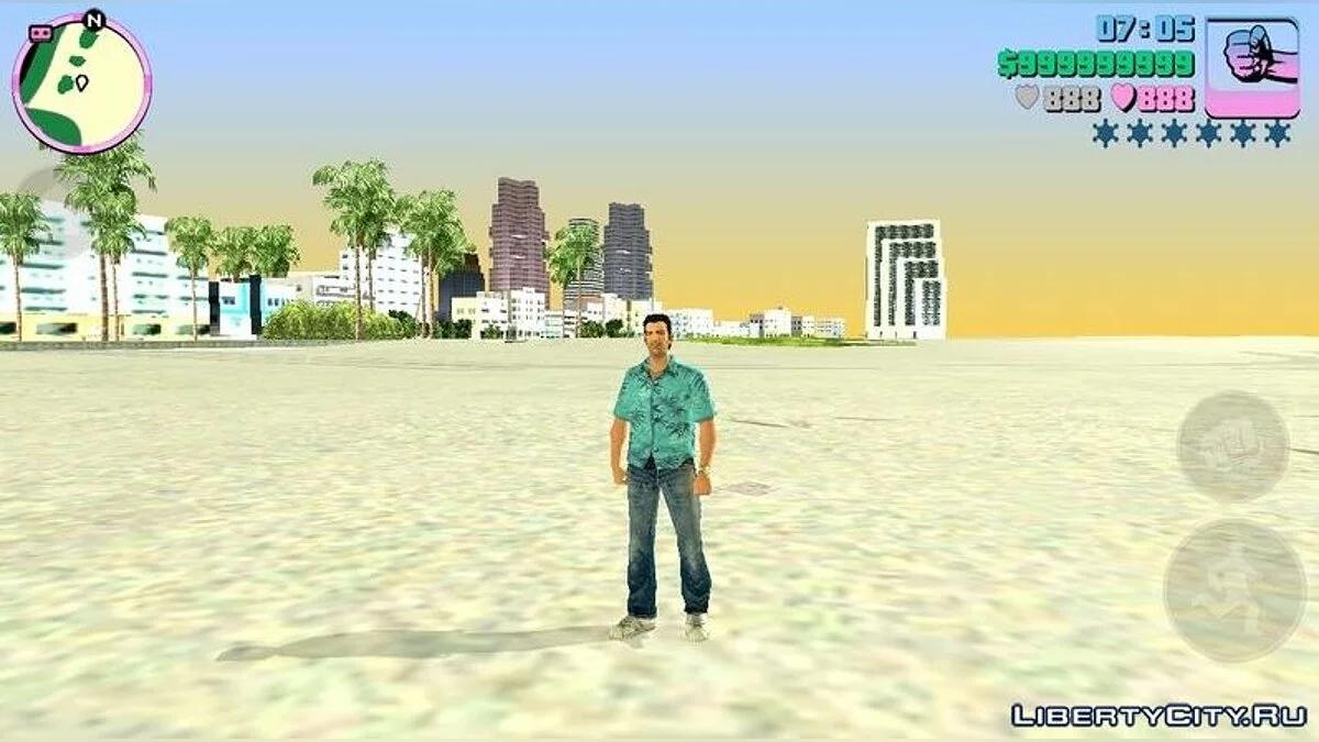 Timecyc dari GTA Vice City Stories / GTA Vice City (iOS, Android)