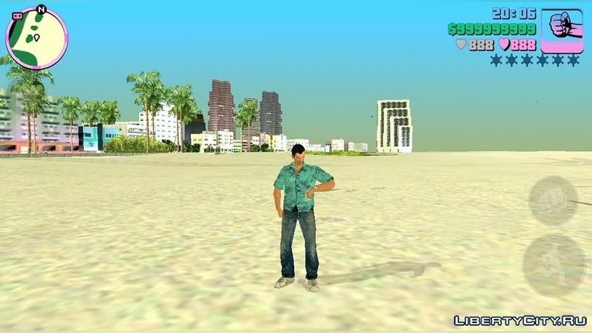 Timecyc dari GTA Vice City Stories / GTA Vice City (iOS, Android)
