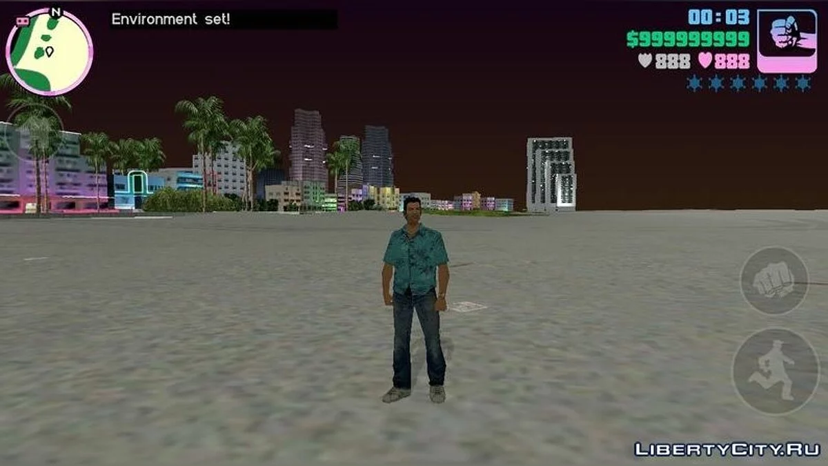 Timecyc dari GTA Vice City Stories / GTA Vice City (iOS, Android)
