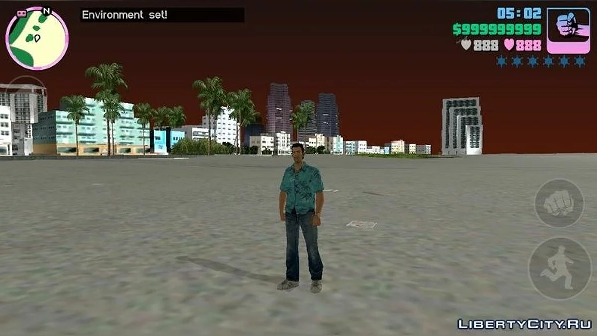 Timecyc dari GTA Vice City Stories / GTA Vice City (iOS, Android)