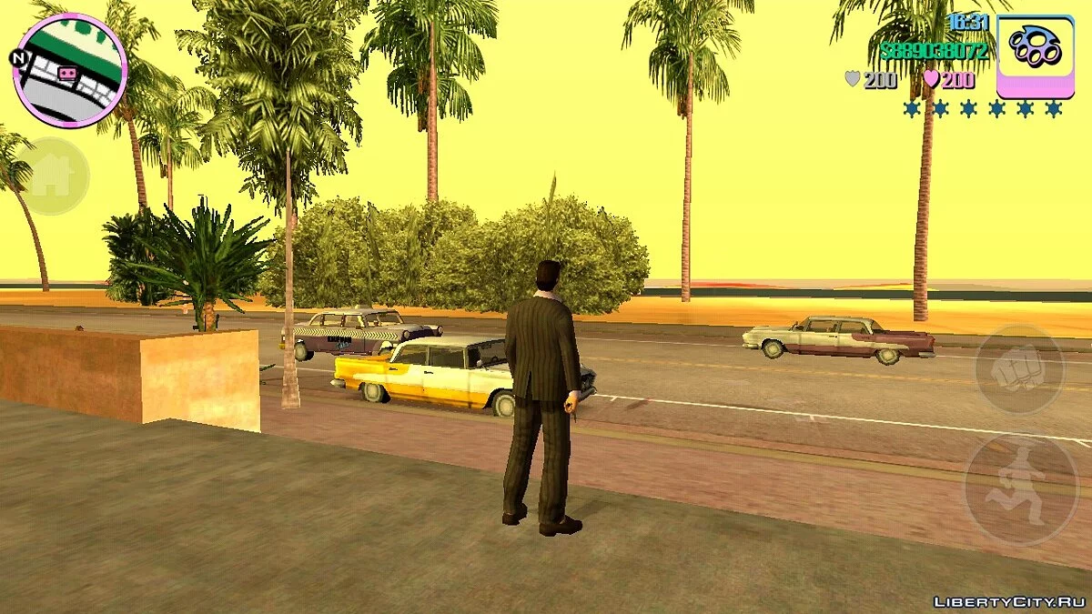 Grafik dari Vice Cry (Timecyc) / GTA Vice City (iOS, Android)