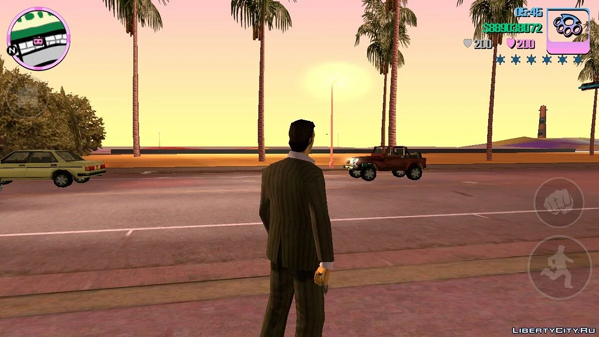 Grafik dari Vice Cry (Timecyc) / GTA Vice City (iOS, Android)