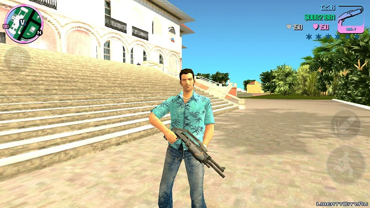 رسوم متحركة لتومي من GTA TLAD / GTA Vice City (iOS, Android)
