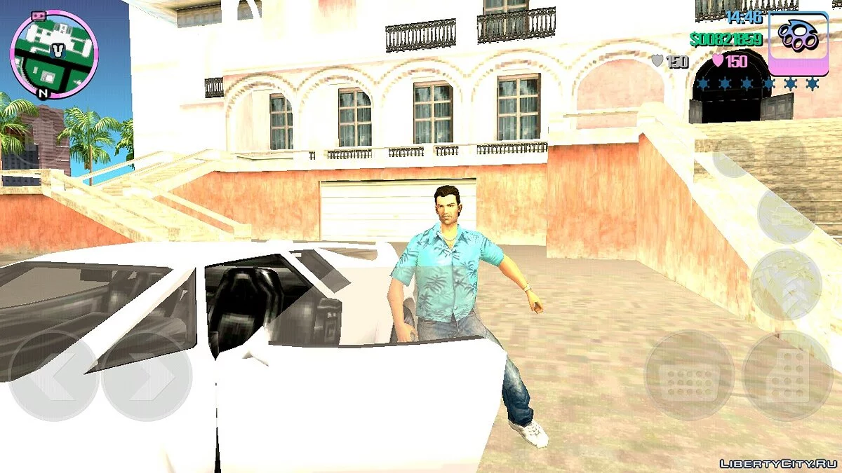 رسوم متحركة لتومي من GTA TLAD / GTA Vice City (iOS, Android)