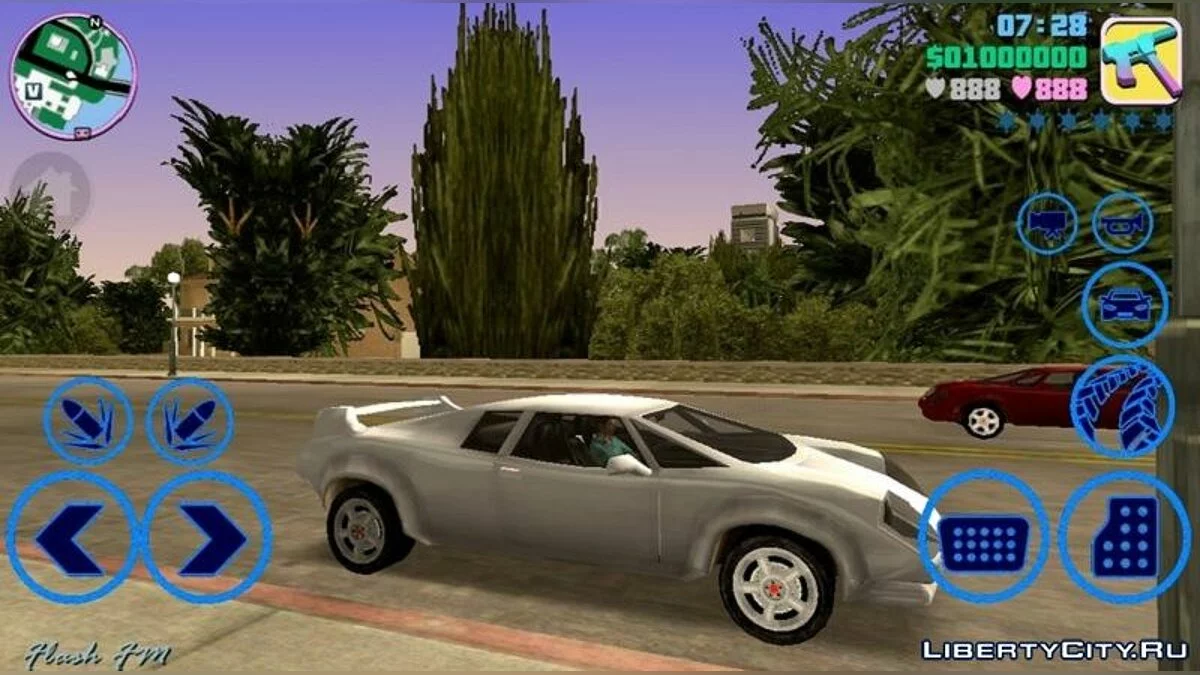 عجلات جديدة / GTA Vice City (iOS, Android)