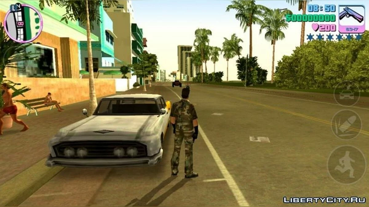 Tommy en uniforme militaire / GTA Vice City (iOS, Android)