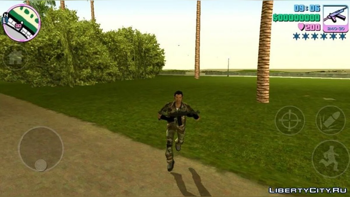 Tommy en uniforme militaire / GTA Vice City (iOS, Android)