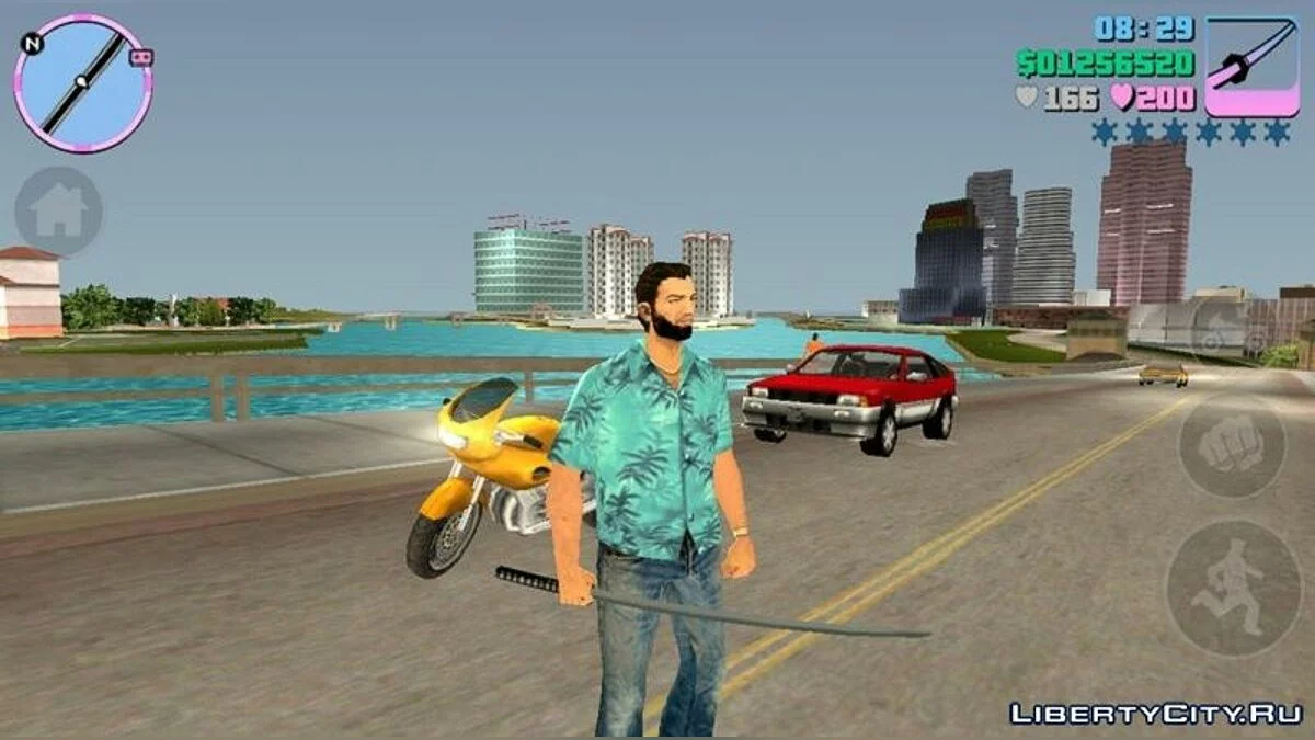 Tommy con barba / GTA Vice City (iOS, Android)