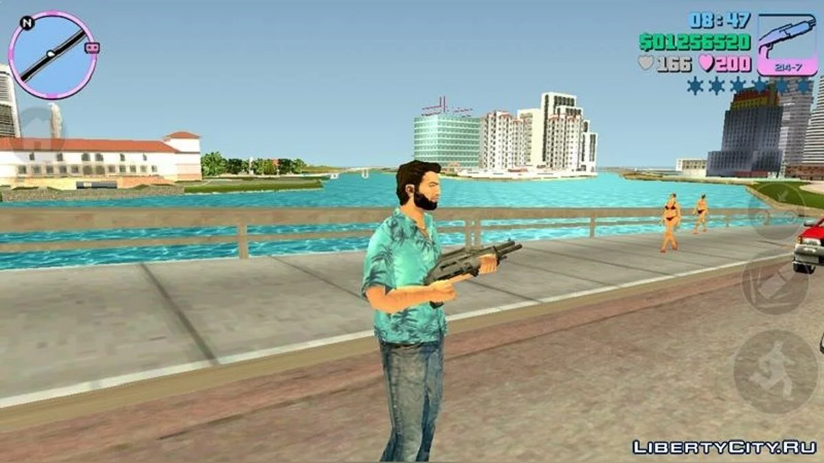 Tommy con barba / GTA Vice City (iOS, Android)