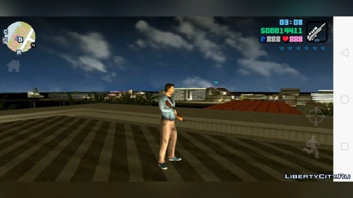 Nuages dynamiques de la PS2 / GTA Vice City (iOS, Android)