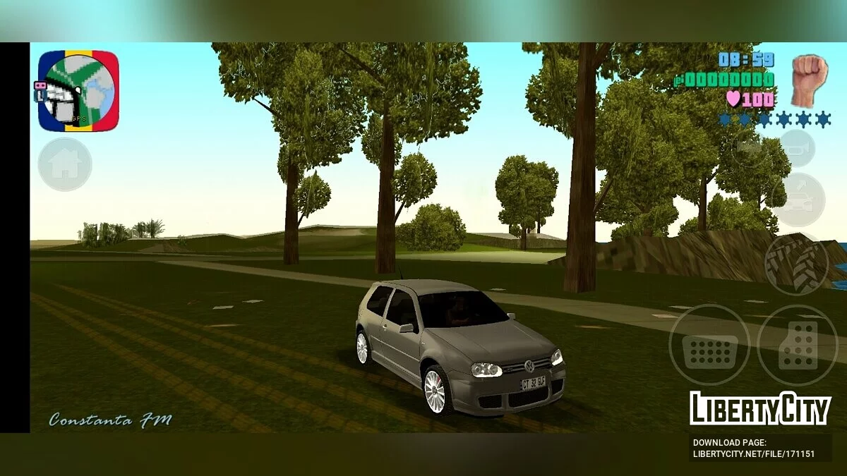Végétation GTA 3 / GTA Vice City (iOS, Android)