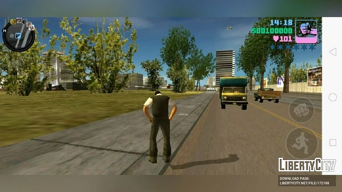 Végétation de GTA 4 / GTA Vice City (iOS, Android)