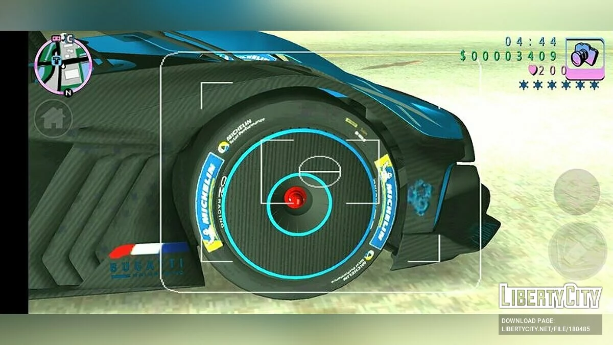 DMagic1 Wheel - Виправлення коліс / GTA Vice City (iOS, Android)