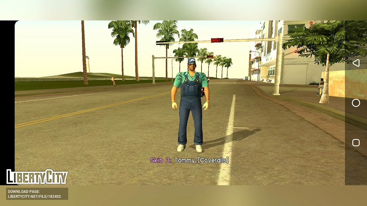 Artwork-style characters / GTA Vice City (iOS, Android)