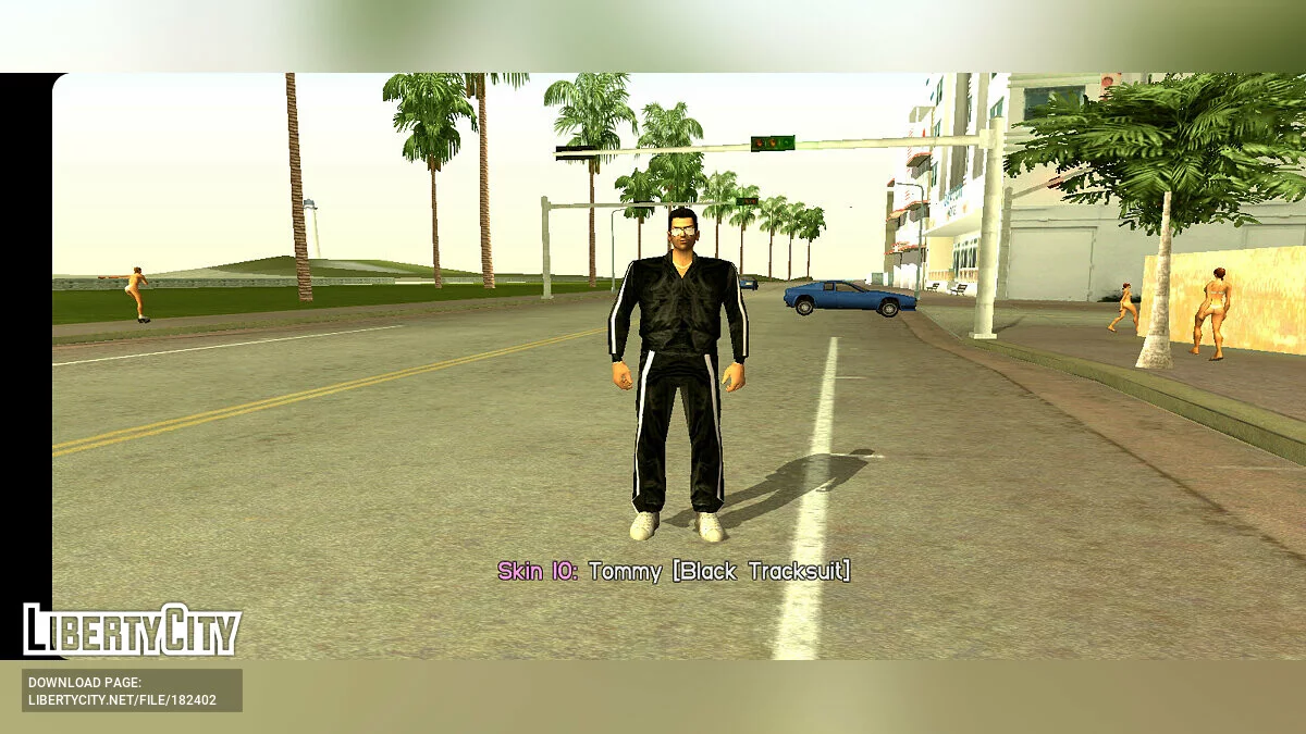Artwork-style characters / GTA Vice City (iOS, Android)
