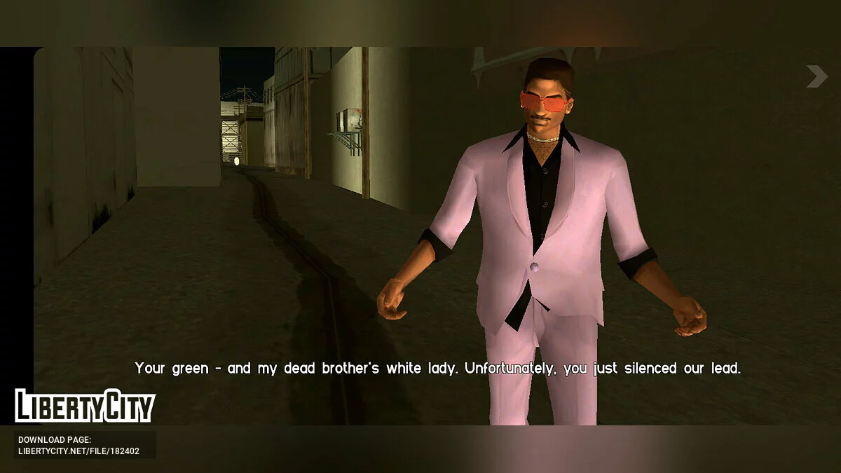 Artwork-style characters / GTA Vice City (iOS, Android)