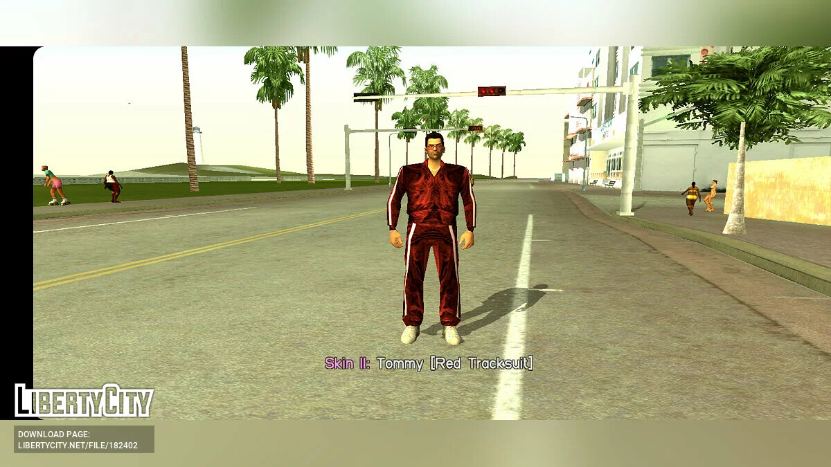 Artwork-style characters / GTA Vice City (iOS, Android)