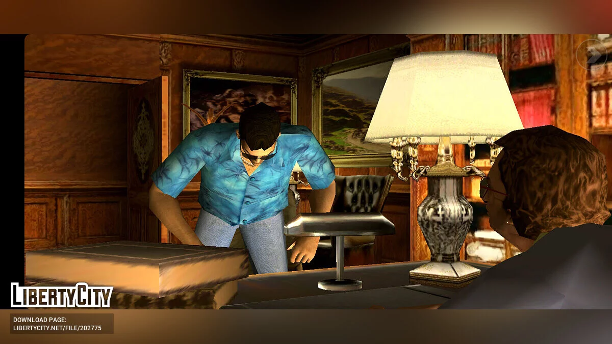 Personajes de diseño artístico beta / GTA Vice City (iOS, Android)