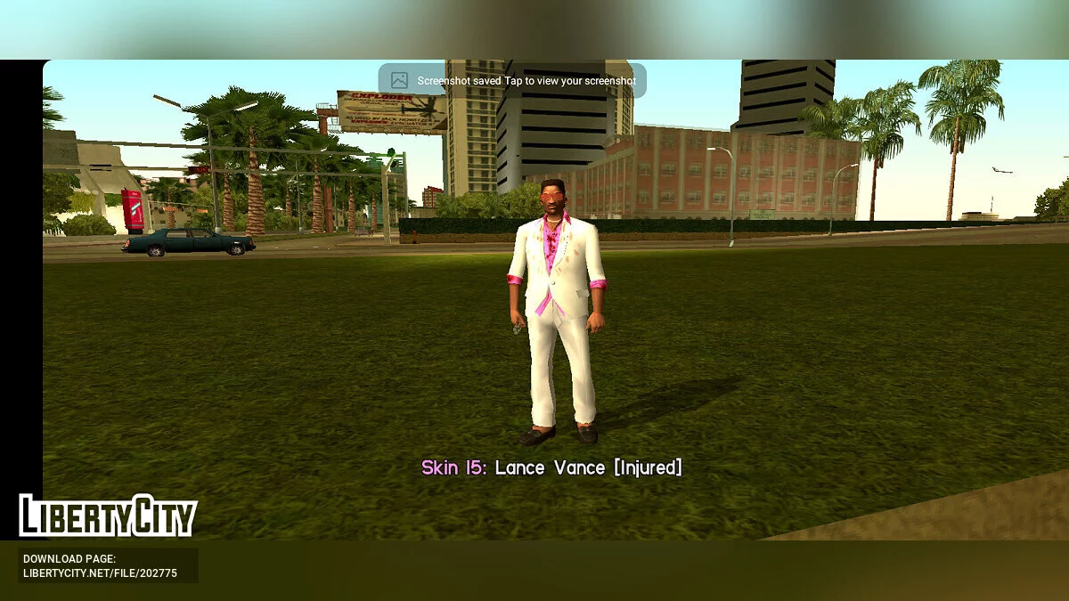 Personajes de diseño artístico beta / GTA Vice City (iOS, Android)