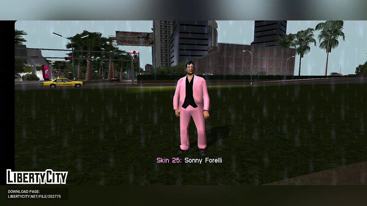 Personajes de diseño artístico beta / GTA Vice City (iOS, Android)
