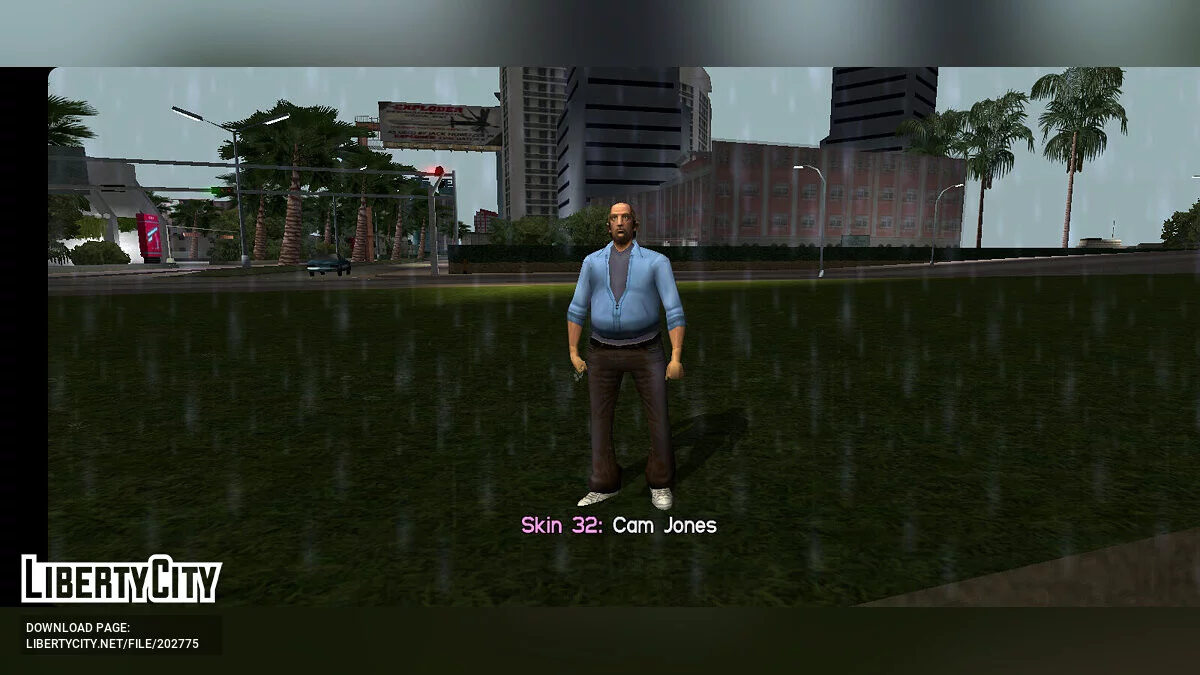 Personajes de diseño artístico beta / GTA Vice City (iOS, Android)