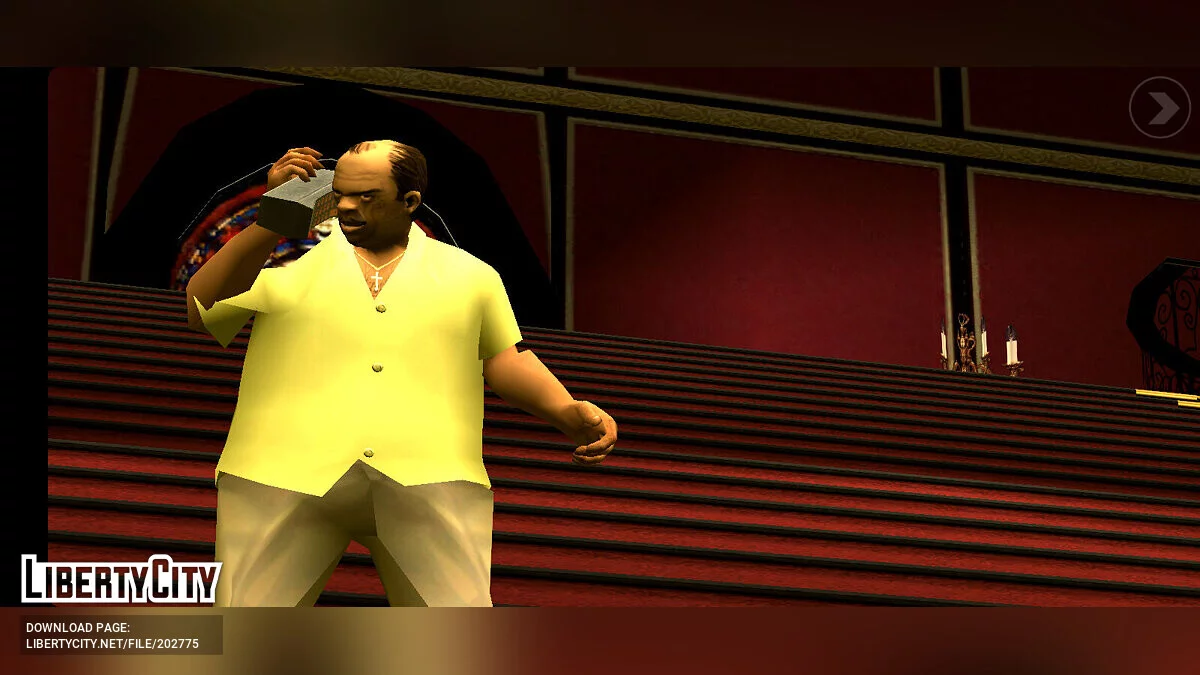 Personajes de diseño artístico beta / GTA Vice City (iOS, Android)