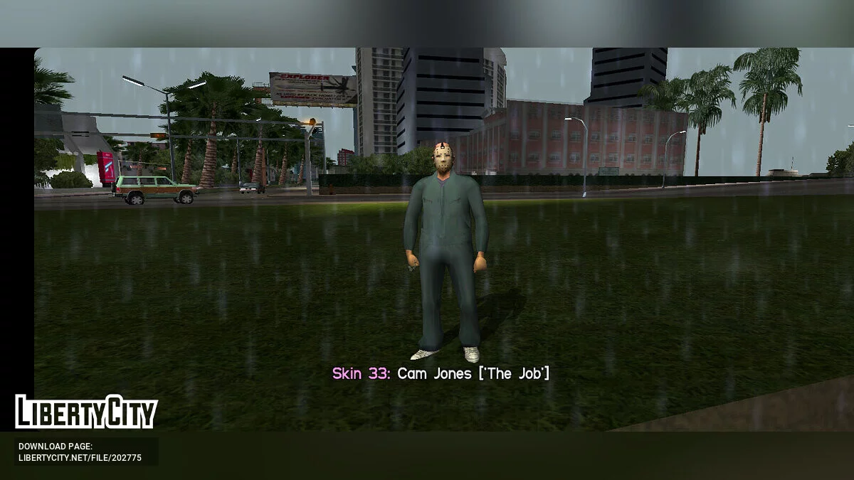 Personajes de diseño artístico beta / GTA Vice City (iOS, Android)