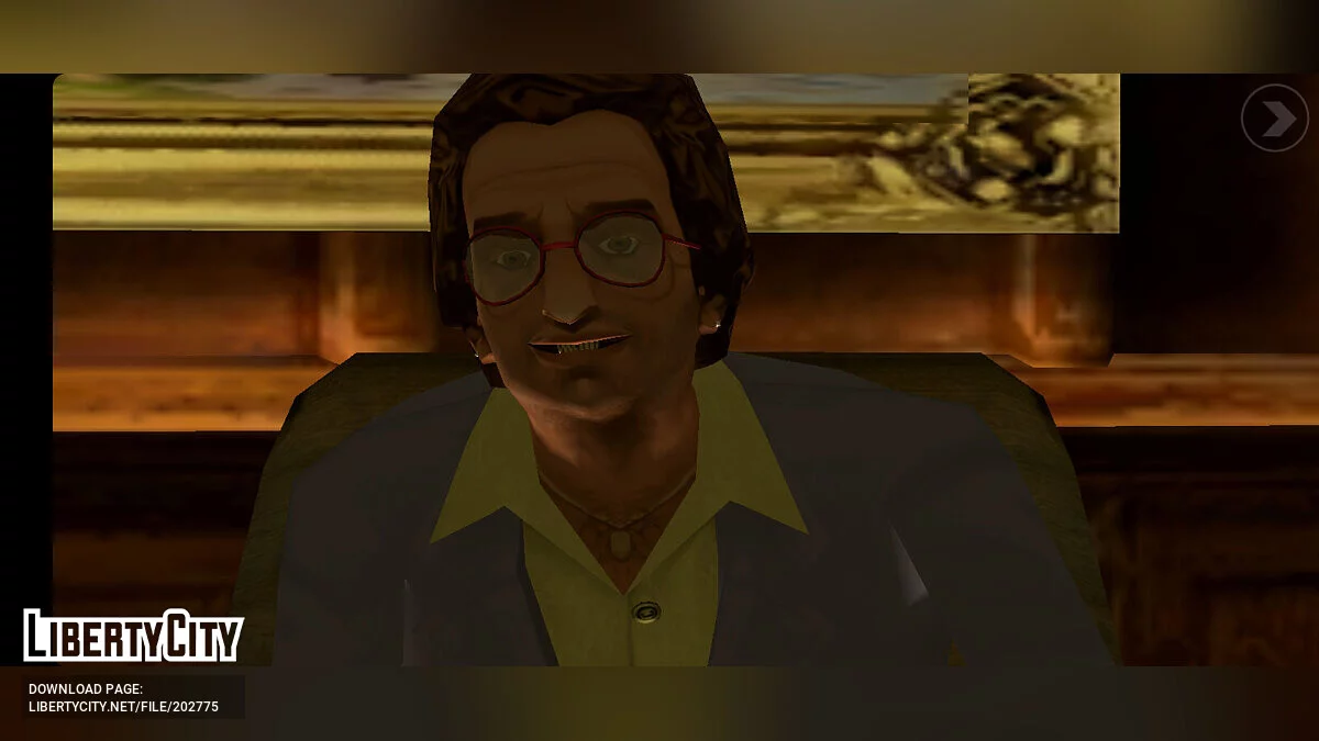 Personajes de diseño artístico beta / GTA Vice City (iOS, Android)