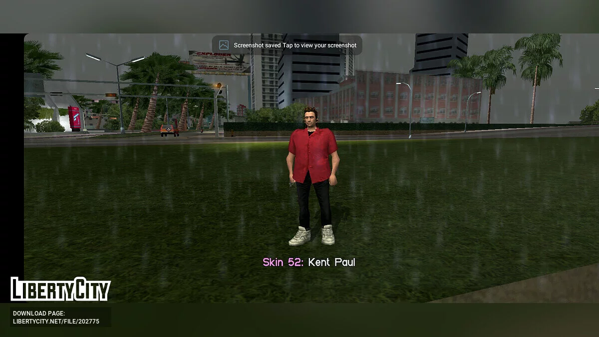 Personajes de diseño artístico beta / GTA Vice City (iOS, Android)