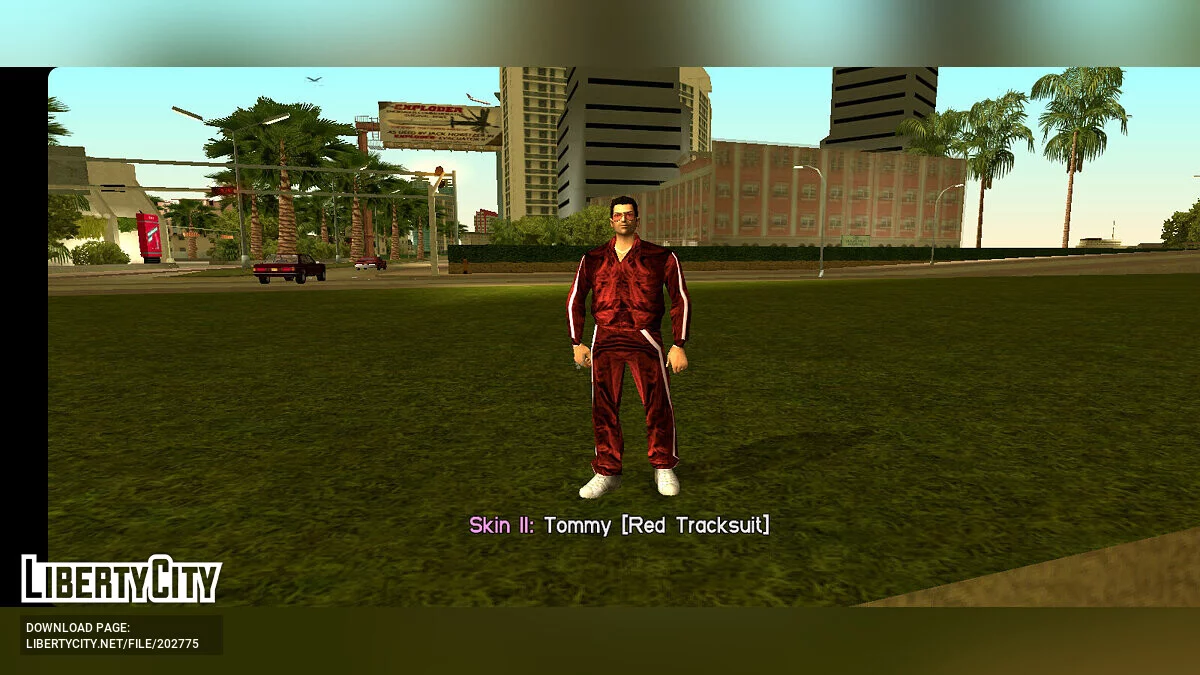 Personajes de diseño artístico beta / GTA Vice City (iOS, Android)